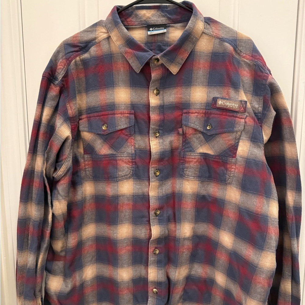 Columbia PHG Plaid Button-Up Shirt